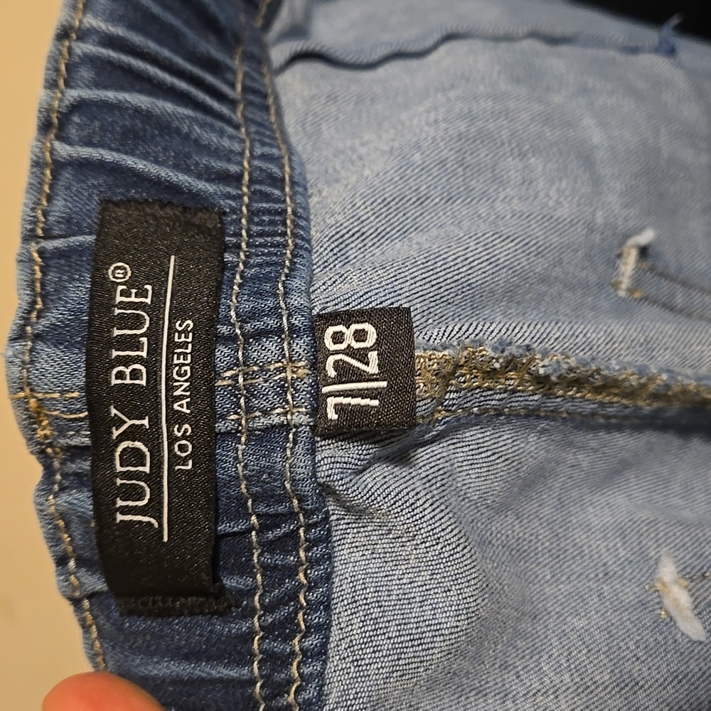 Judy Blue Drawstring Skinny Jeans - Picture 4 of 5